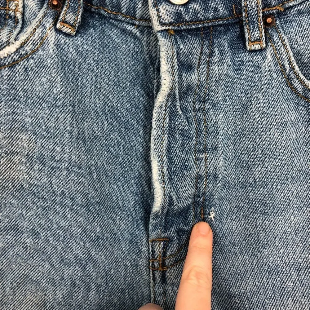 PACSUN Thalia Denim High‎ Waisted Icon Shorts